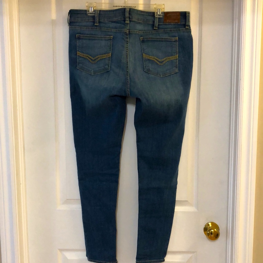 Brand NEW Harley Davidson Jeans size 34, fits size16 ladies, Great stretch - Picture 7 of 8